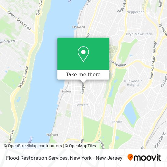 Mapa de Flood Restoration Services