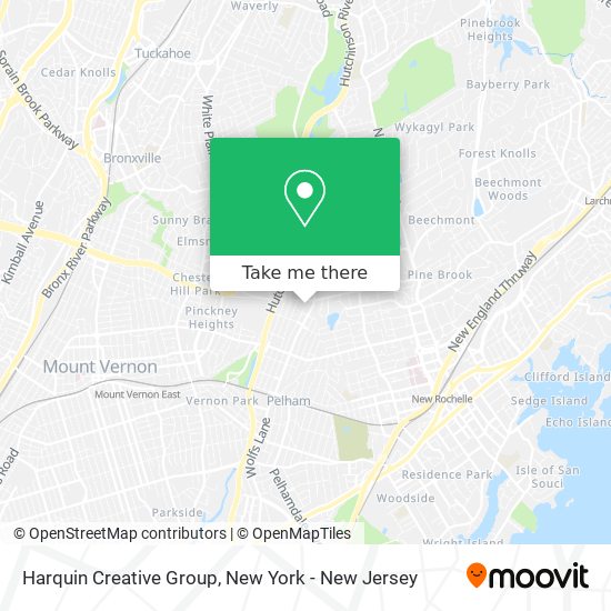 Harquin Creative Group map