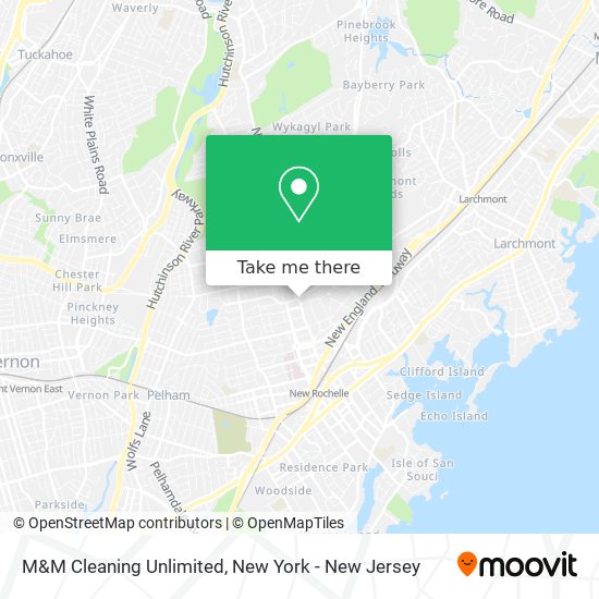 Mapa de M&M Cleaning Unlimited