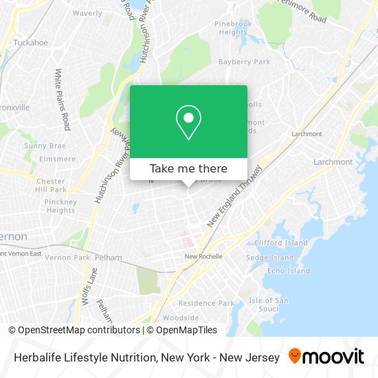 Herbalife Lifestyle Nutrition map