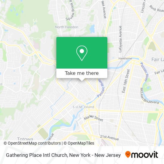 Gathering Place Intl Church map