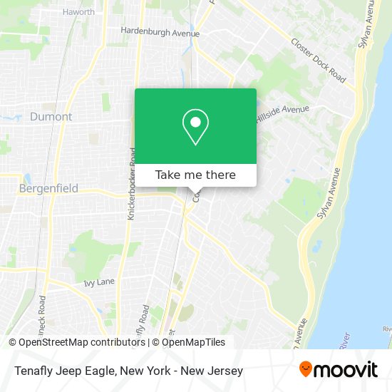 Tenafly Jeep Eagle map