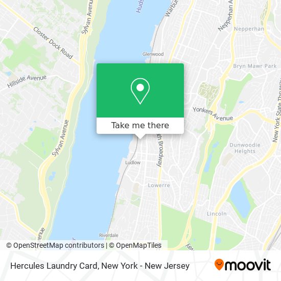 Hercules Laundry Card map