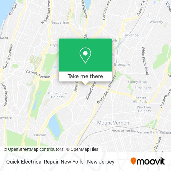 Mapa de Quick Electrical Repair