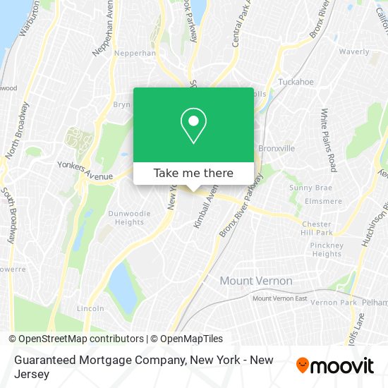 Guaranteed Mortgage Company map