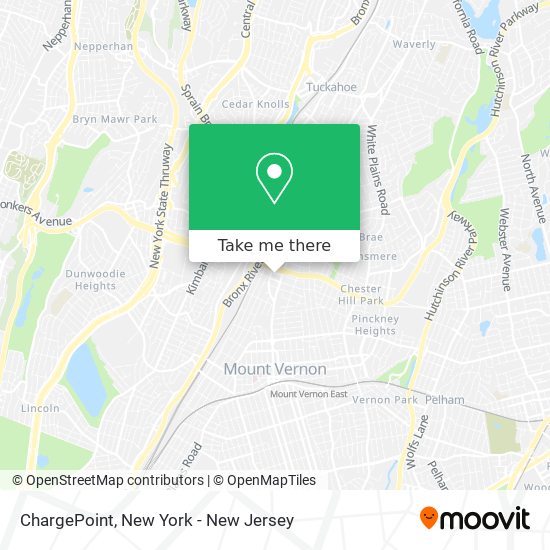 ChargePoint map