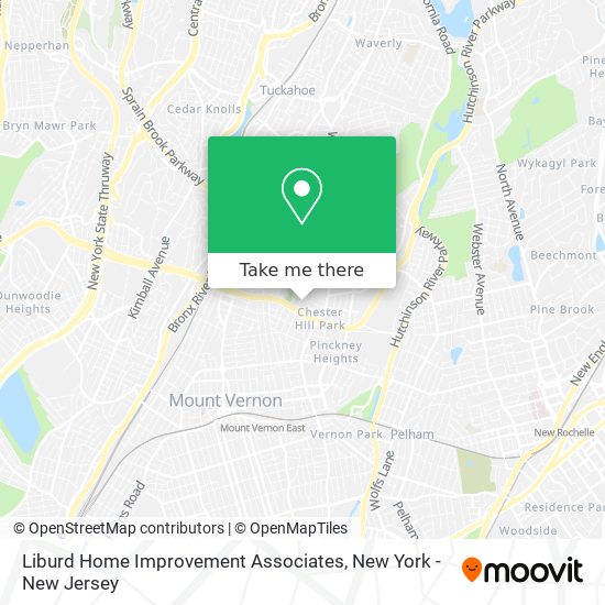 Liburd Home Improvement Associates map