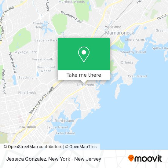 Jessica Gonzalez map