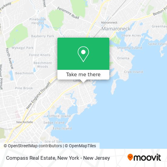 Compass Real Estate map