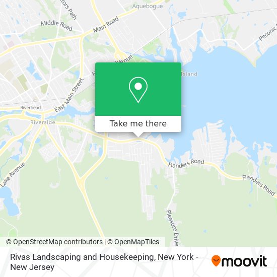 Rivas Landscaping and Housekeeping map