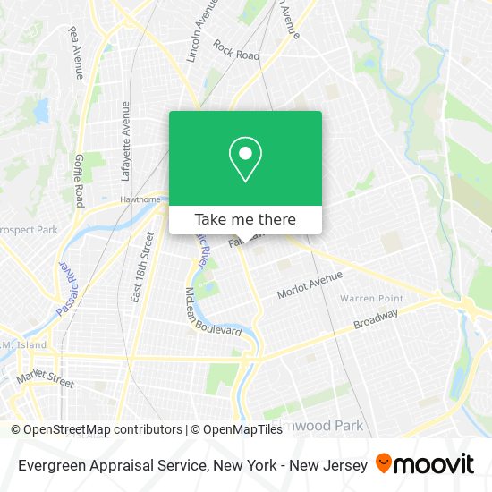 Mapa de Evergreen Appraisal Service