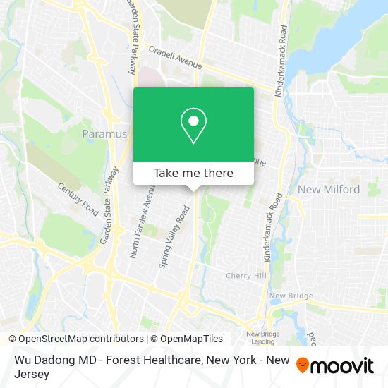 Wu Dadong MD - Forest Healthcare map
