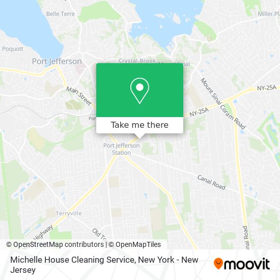 Michelle House Cleaning Service map