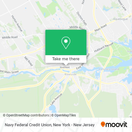 Navy Federal Credit Union map