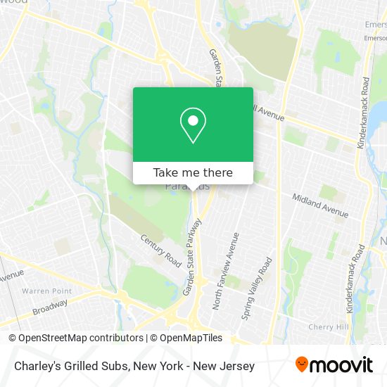 Charley's Grilled Subs map