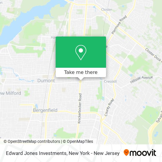 Mapa de Edward Jones Investments