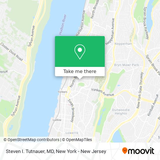 Mapa de Steven I. Tutnauer, MD
