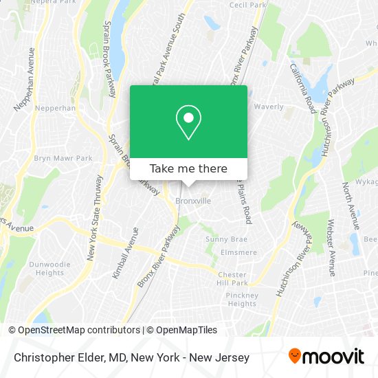 Mapa de Christopher Elder, MD
