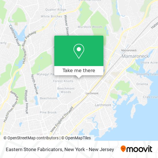 Mapa de Eastern Stone Fabricators