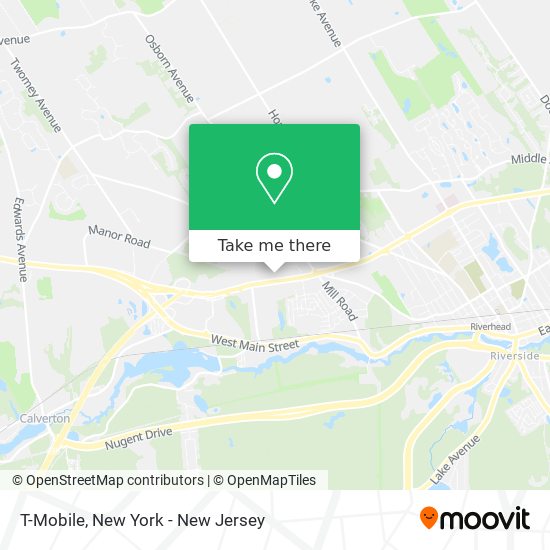 T-Mobile map