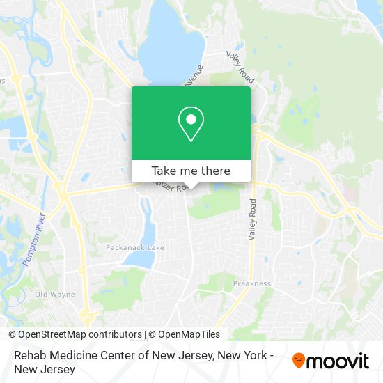 Rehab Medicine Center of New Jersey map
