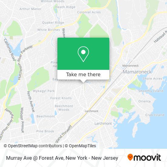 Mapa de Murray Ave @ Forest Ave