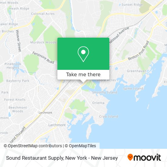 Sound Restaurant Supply map