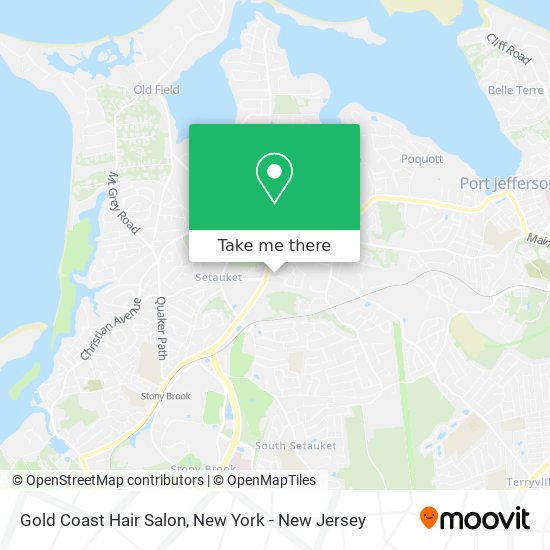 Mapa de Gold Coast Hair Salon