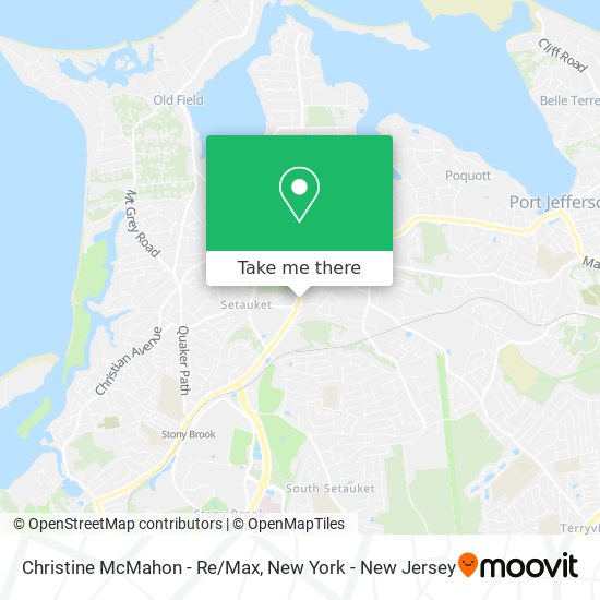 Mapa de Christine McMahon - Re/Max