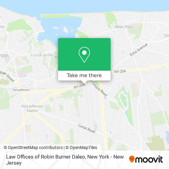 Law Offices of Robin Burner Daleo map