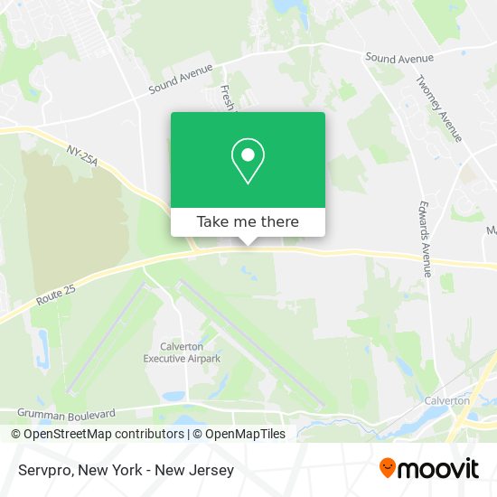 Servpro map