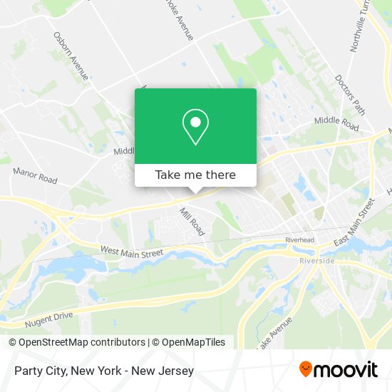 Party City map