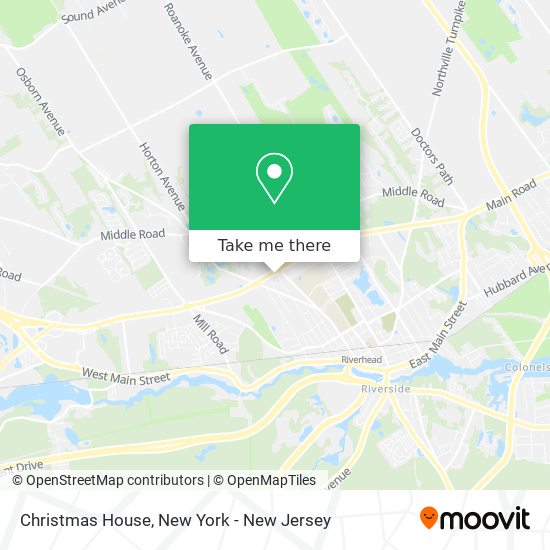 Christmas House map