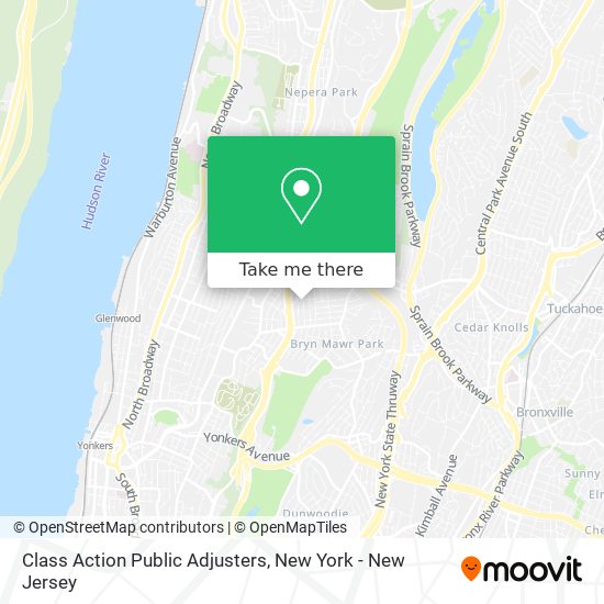 Class Action Public Adjusters map