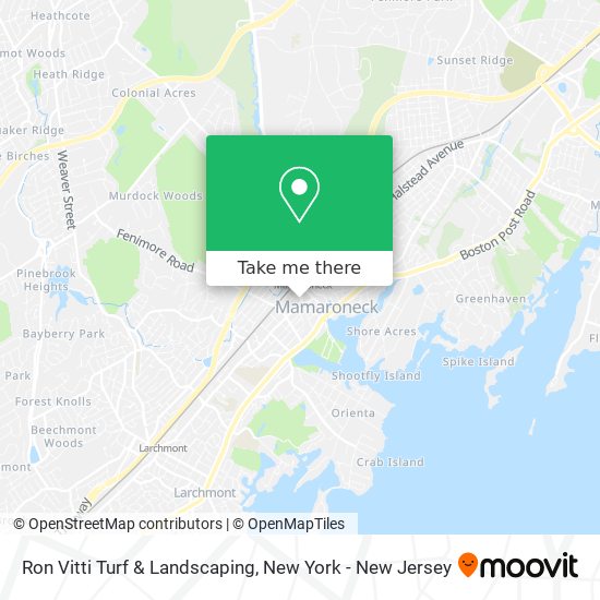 Ron Vitti Turf & Landscaping map