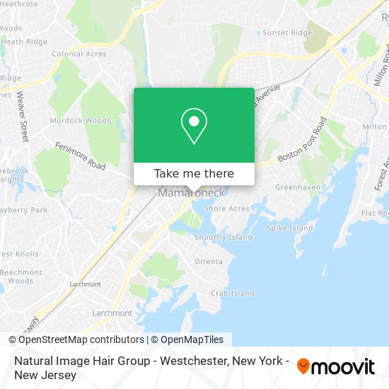 Natural Image Hair Group - Westchester map