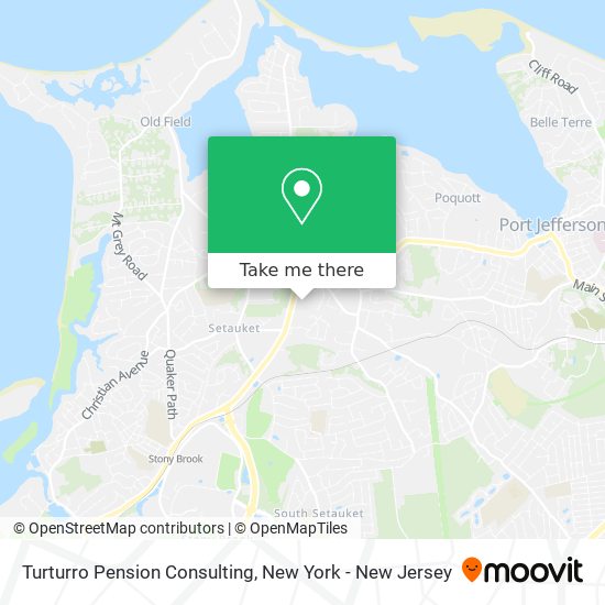 Turturro Pension Consulting map