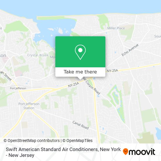 Mapa de Swift American Standard Air Conditioners