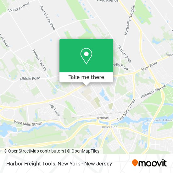 Mapa de Harbor Freight Tools