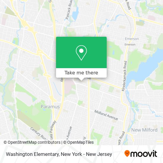 Mapa de Washington Elementary