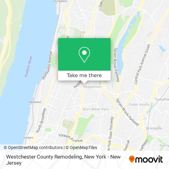 Mapa de Westchester County Remodeling