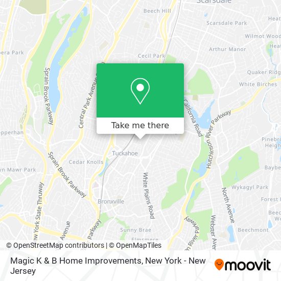 Magic K & B Home Improvements map