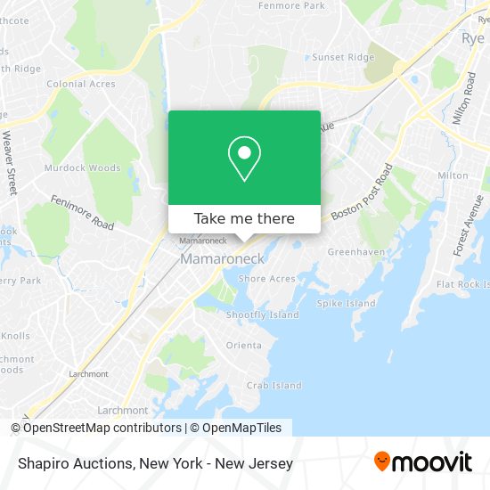 Shapiro Auctions map