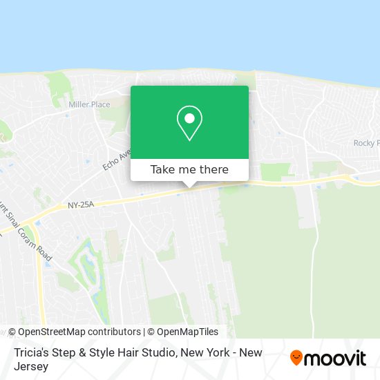 Tricia's Step & Style Hair Studio map