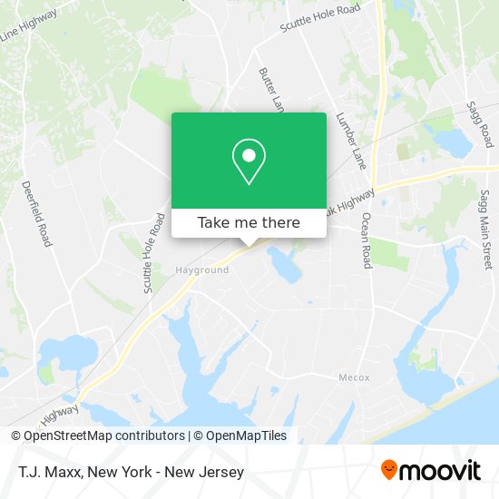 T.J. Maxx map