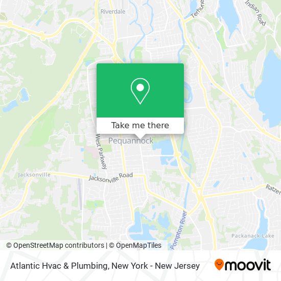 Atlantic Hvac & Plumbing map