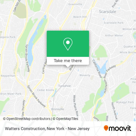 Mapa de Watters Construction