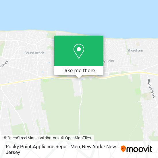 Rocky Point Appliance Repair Men map