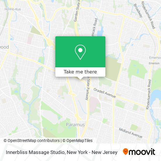 Mapa de Innerbliss Massage Studio