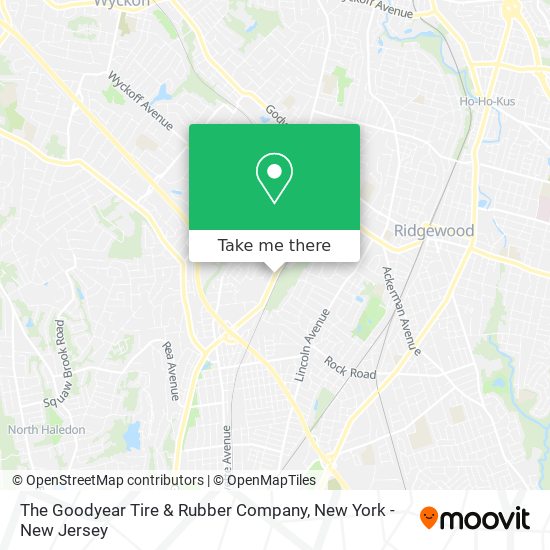 The Goodyear Tire & Rubber Company map